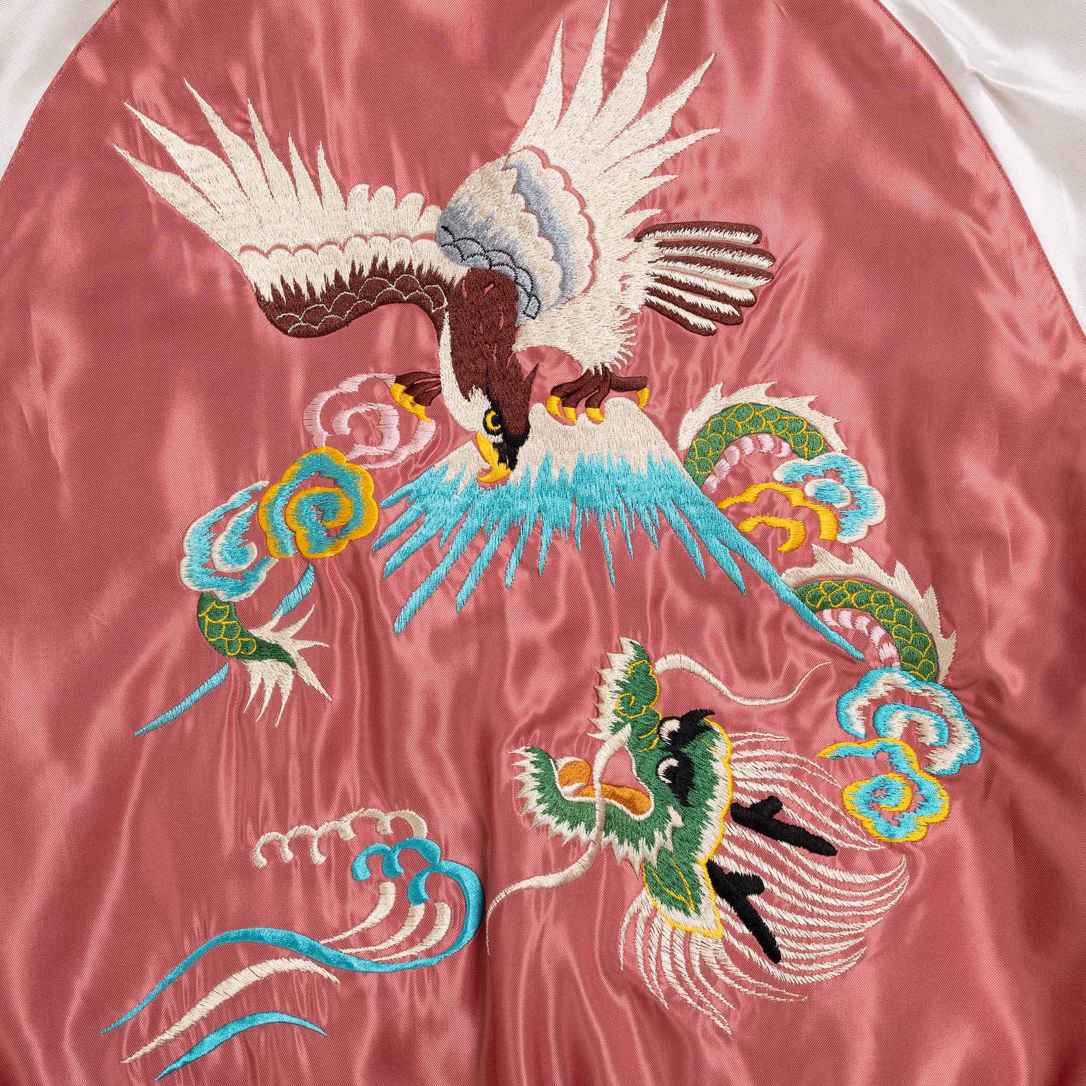 Tailor Toyo Acetate Suka Jacket Japan Map x Eagle Dragon-Jacket-Clutch Cafe