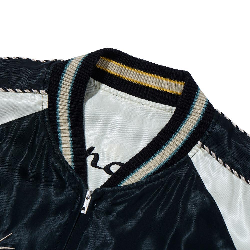 Tailor Toyo Mid 1950s Style Souvenir Jacket Roaring Tiger x Black Dragon-Jacket-Clutch Cafe