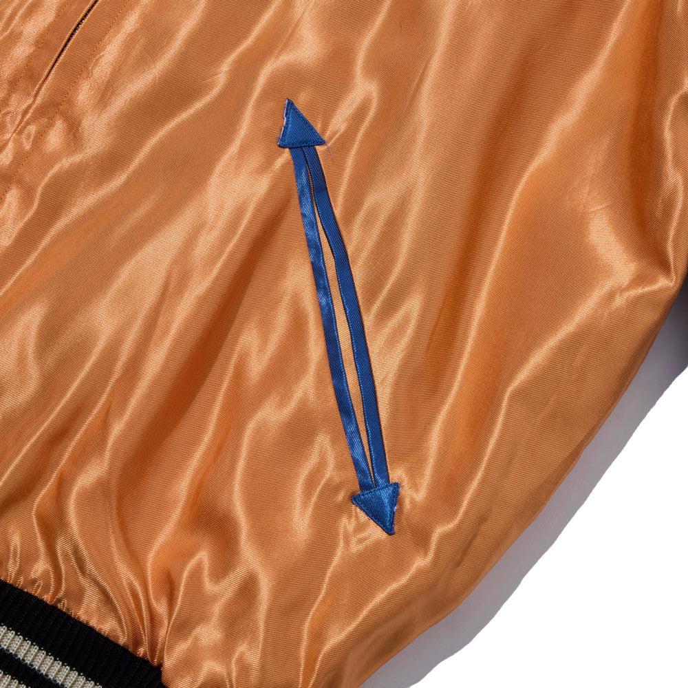 Tailor Toyo Mid 1950s Style Souvenir Jacket Tiger Head x Japan Map-Jacket-Clutch Cafe