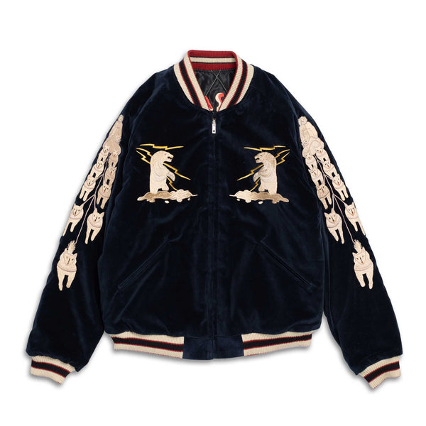 Tailor Toyo Mountain Goat x Alaskan Flag Souvenir Jacket-Jacket-Clutch Cafe