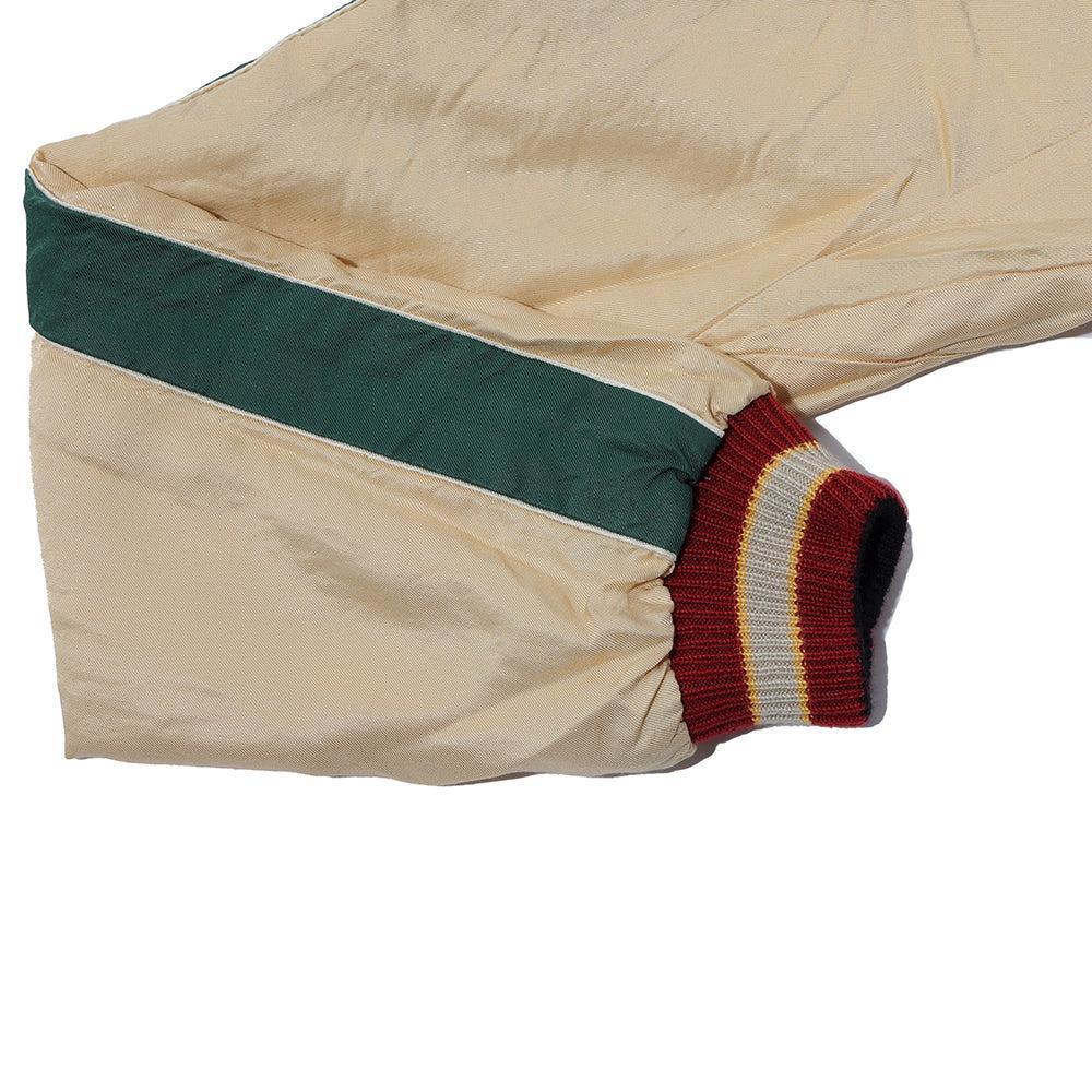 Tailor Toyo Snake & Skull Souvenir Jacket (Ageing Model) Navy x Green-Jacket-Clutch Cafe