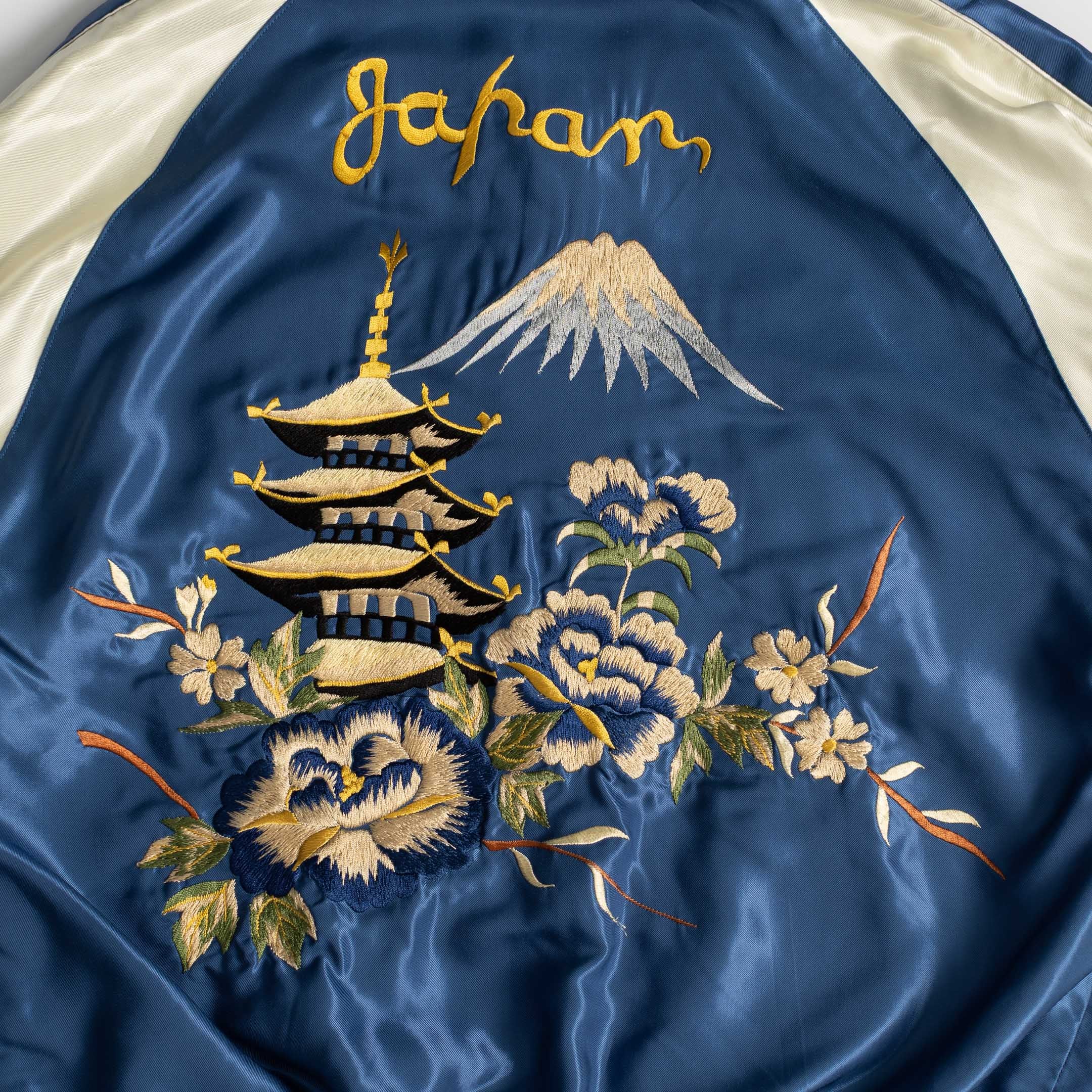 Tailor Toyo White Eagle x Landscape Souvenir Jacket Pink-Jacket-Clutch Cafe