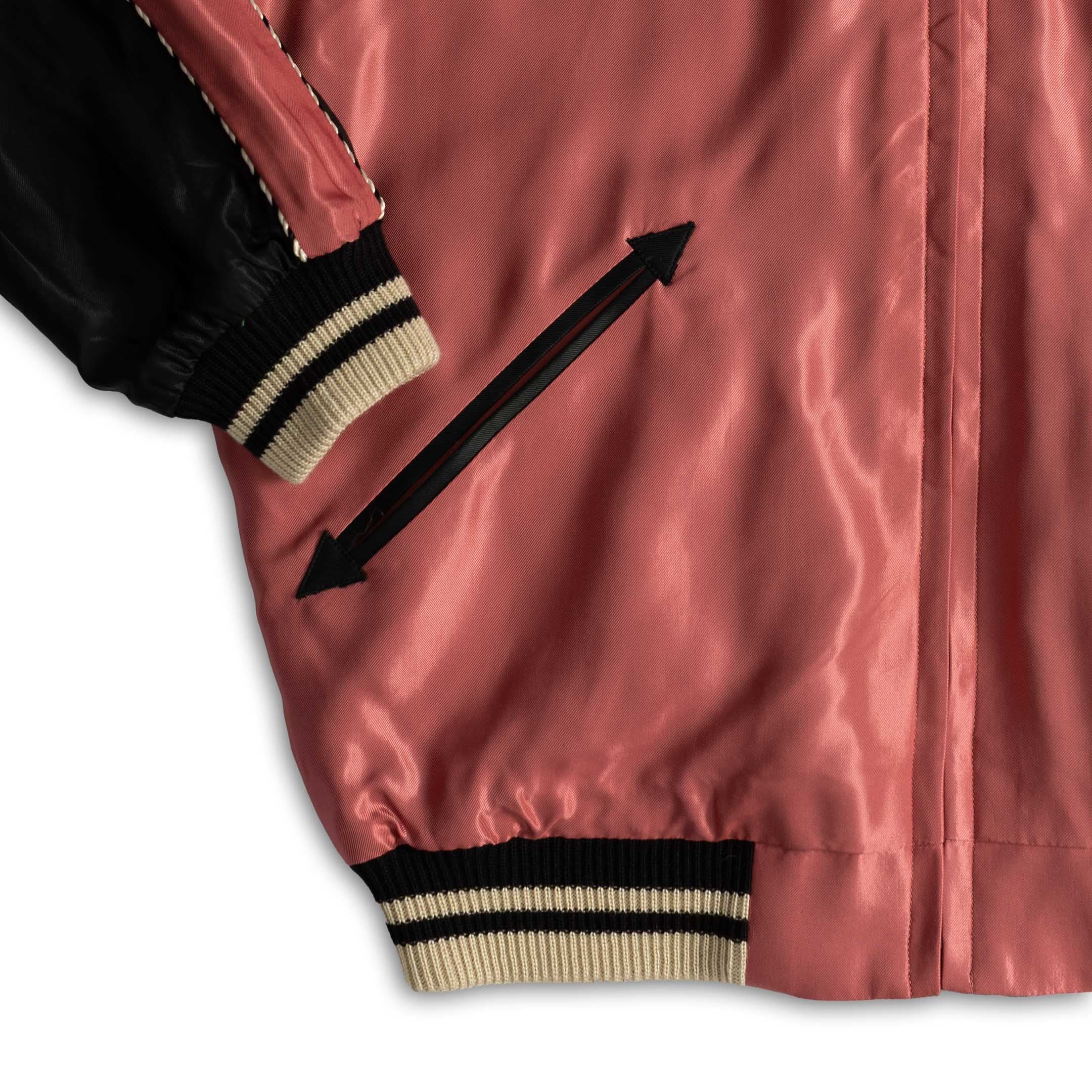 Tailor Toyo White Eagle x Landscape Souvenir Jacket Pink-Jacket-Clutch Cafe