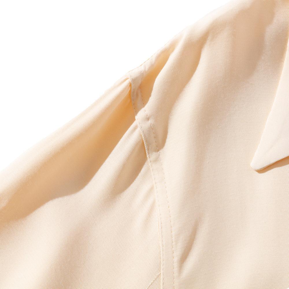 The Groovin High 1940's Beach Shirt Ivory – Clutch Cafe