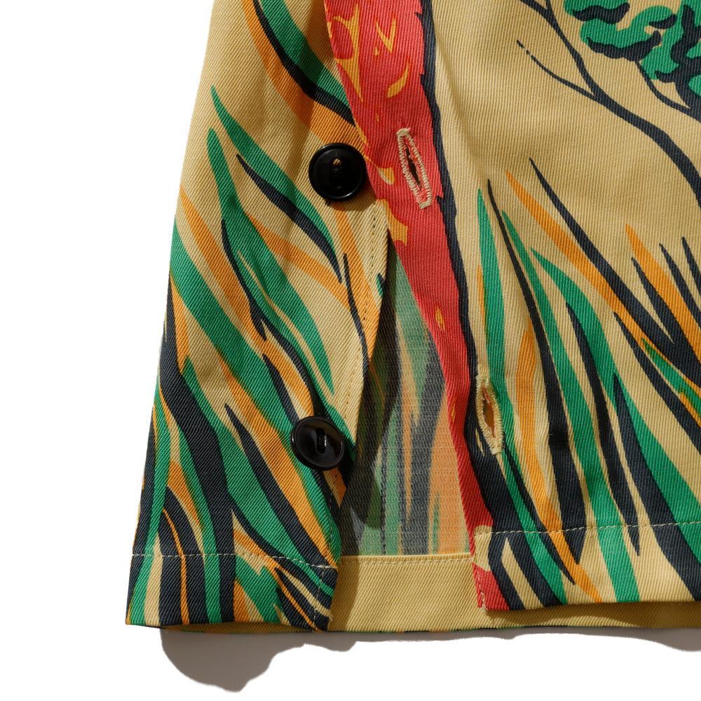 The Groovin High 1940's Beach Shirt Yellow – Clutch Cafe
