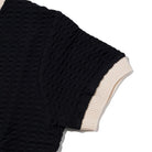 The Groovin High 1940's Summer Knit Black-Knitted Top-Clutch Cafe