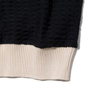 The Groovin High 1940's Summer Knit Black-Knitted Top-Clutch Cafe