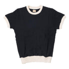 The Groovin High 1940's Summer Knit Black-Knitted Top-Clutch Cafe