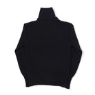 The Groovin High 1940's Zip-Up Knit Black-Knitwear-Clutch Cafe