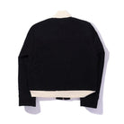 The Groovin High 1950's Corduroy Blouson Black-Jacket-Clutch Cafe