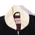 The Groovin High 1950's Corduroy Blouson Black-Jacket-Clutch Cafe