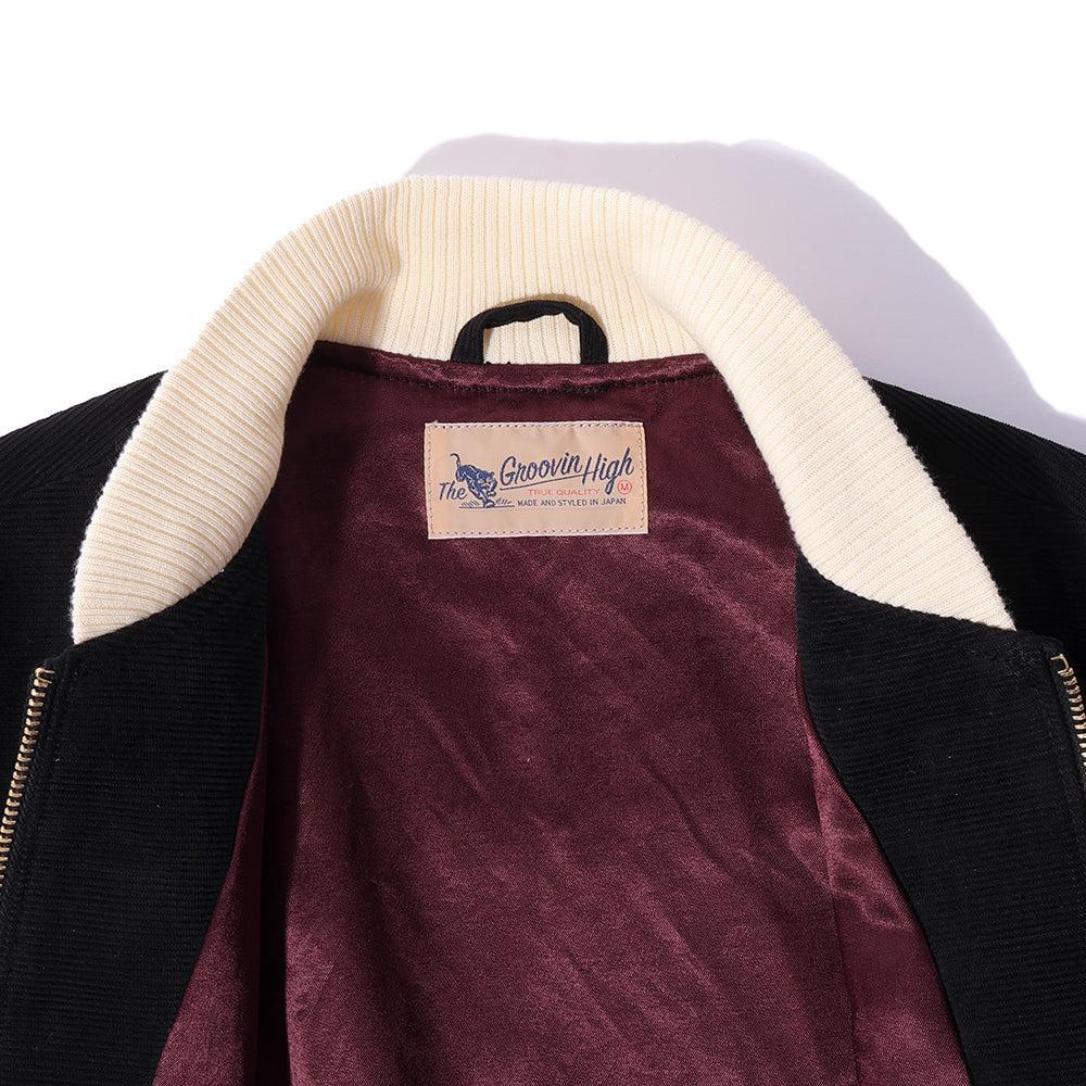 The Groovin High 1950's Corduroy Blouson Black – Clutch Cafe