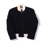 The Groovin High 1950's Corduroy Blouson Black-Jacket-Clutch Cafe