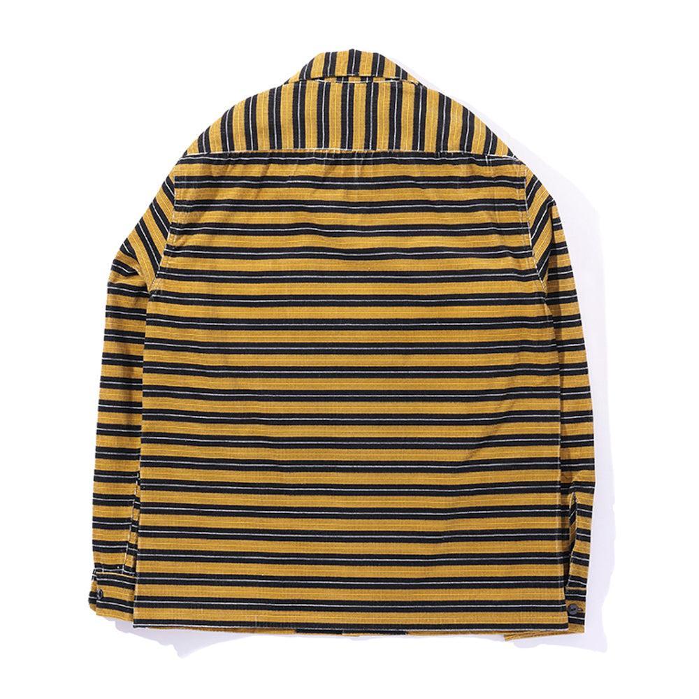 The Groovin High 1950's Corduroy Shirt Yellow-Clutch Cafe