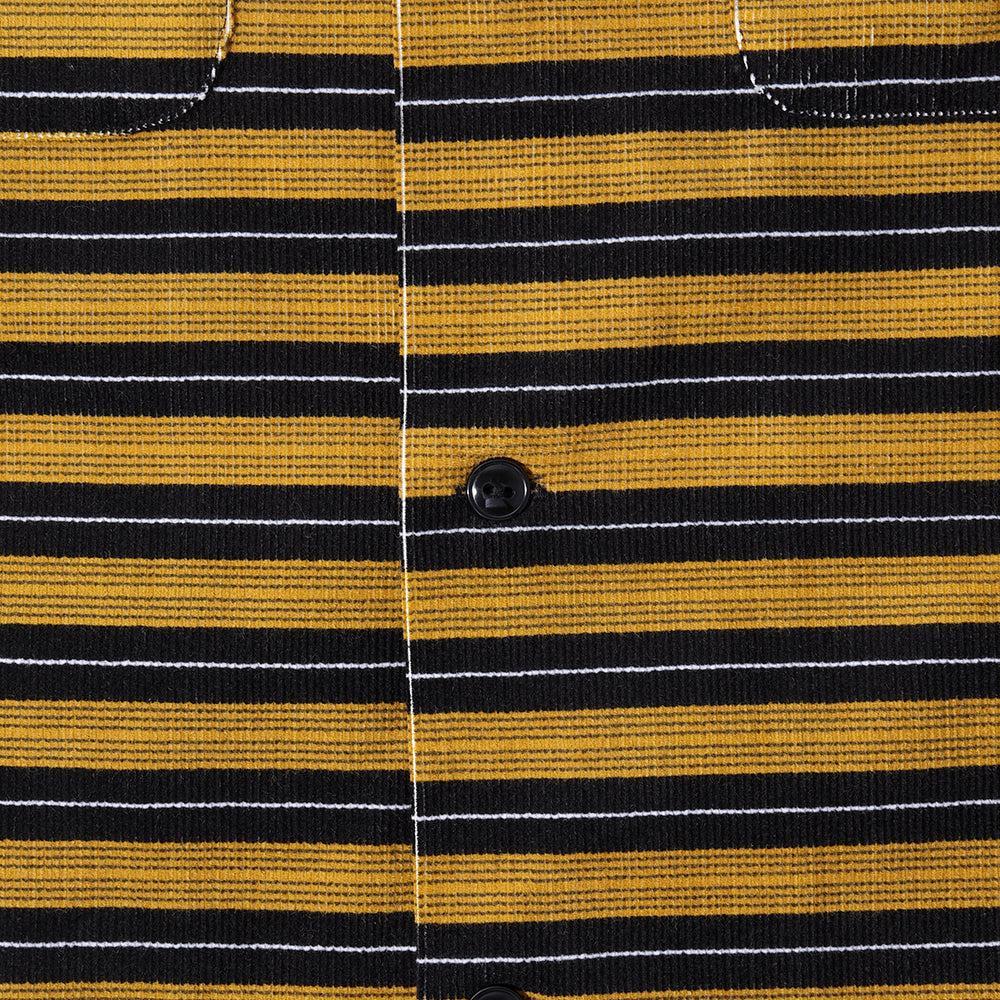 The Groovin High 1950's Corduroy Shirt Yellow-Clutch Cafe