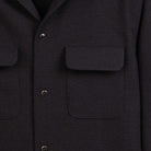 The Groovin High 1950s Long-Sleeve Wool Shirt Black-Shirt-Clutch Cafe