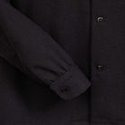 The Groovin High 1950s Long-Sleeve Wool Shirt Black-Shirt-Clutch Cafe