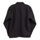 The Groovin High 1950s Long-Sleeve Wool Shirt Black-Shirt-Clutch Cafe