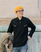 The Groovin High 1950's Pullover Western Shirt Black-Shirt-Clutch Cafe