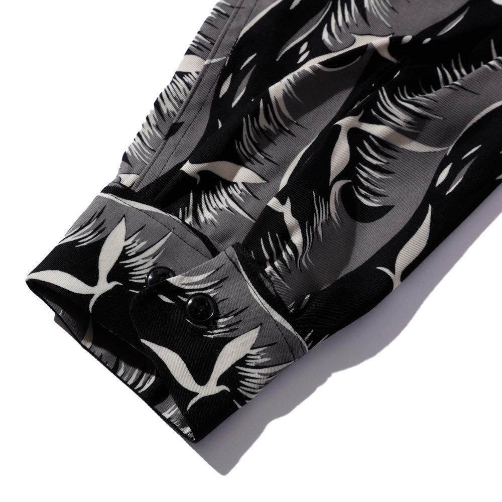 The Groovin High 50's L/S Shirt Seagull Black-Shirt-Clutch Cafe