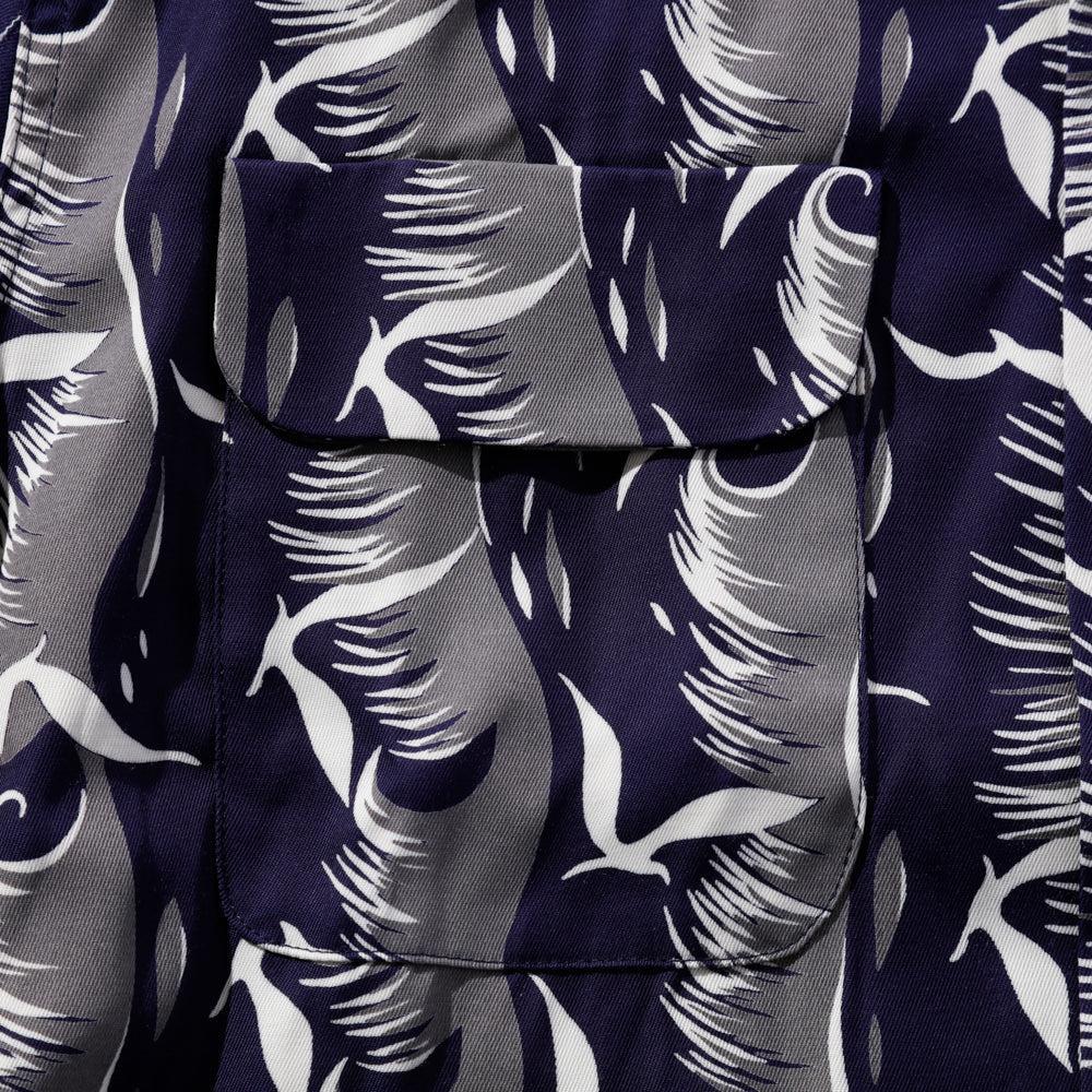 The Groovin High 50's L/S Shirt Seagull Navy-Shirt-Clutch Cafe