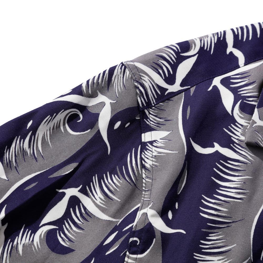 The Groovin High 50's L/S Shirt Seagull Navy-Shirt-Clutch Cafe