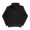 The Real McCoy's 10 oz Loopwheel Hooded Sweatshirt Black-Hooded Sweatshirt-Clutch Cafe