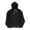 The Real McCoy's 10 oz Loopwheel Hooded Sweatshirt Black-Hooded Sweatshirt-Clutch Cafe