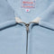 The Real McCoy's 10.oz Loopwheel 1/4 Zip Sweatshirt Saxe Blue-Sweatshirt-Clutch Cafe