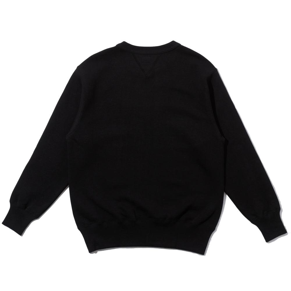The Real McCoy's 10.oz Loopwheel Sweatshirt Black-Sweatshirt-Clutch Cafe