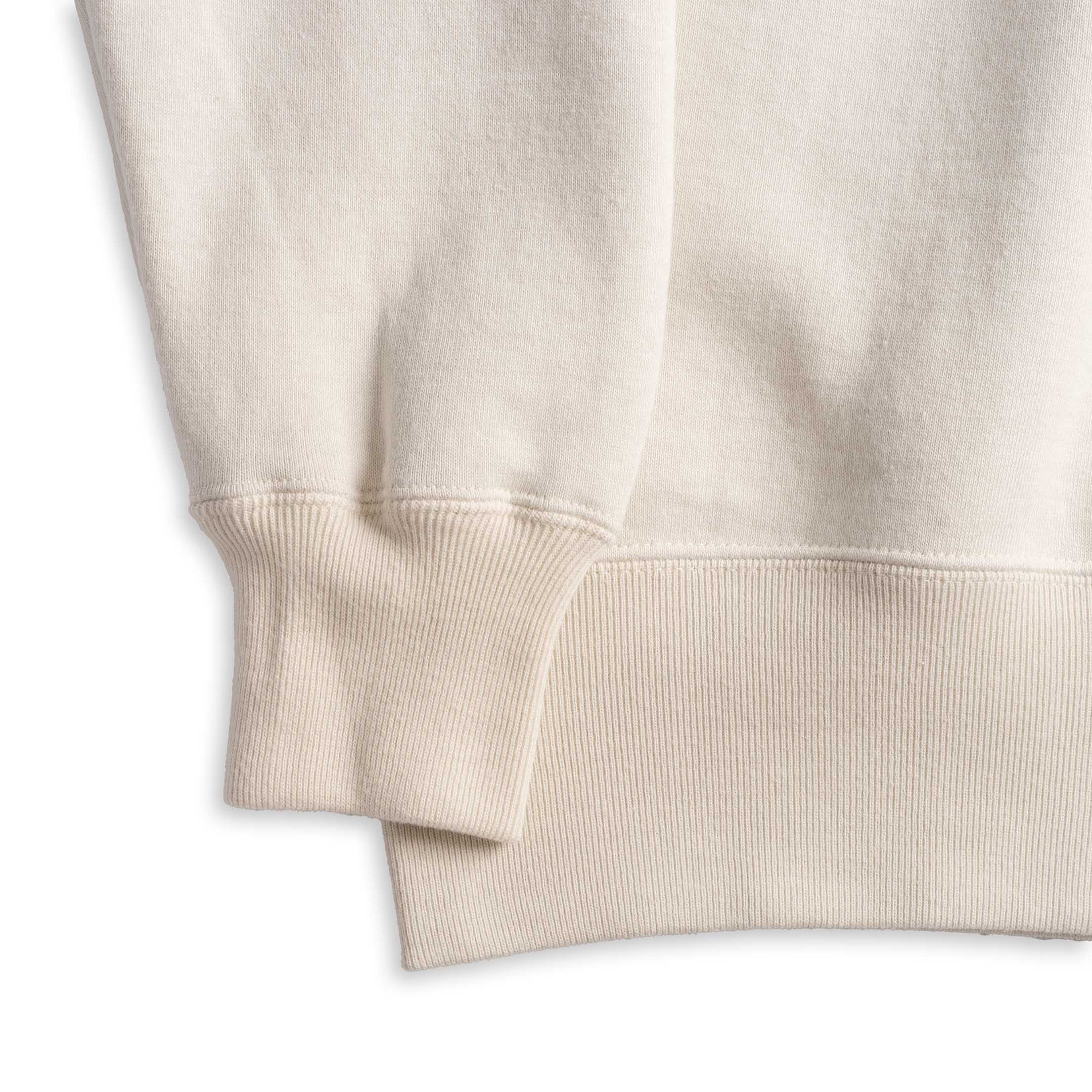 The Real McCoy's 10.oz Loopwheel Sweatshirt Milk-Sweatshirt-Clutch Cafe