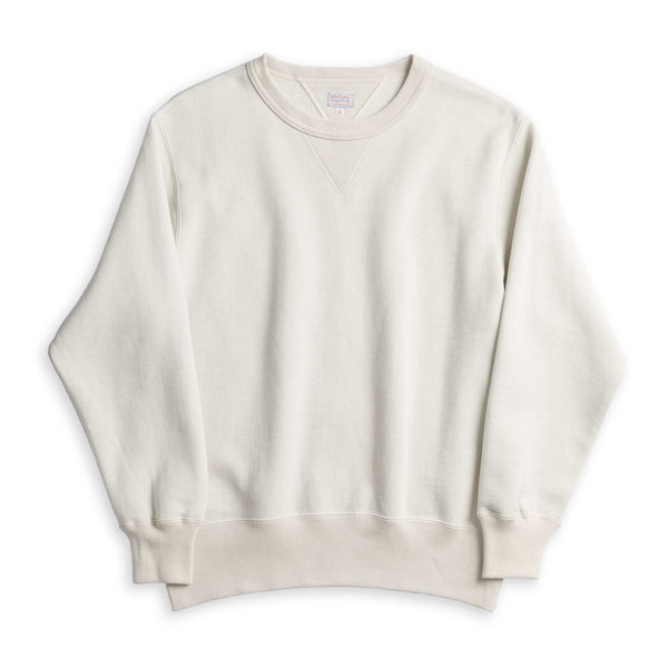 The Real McCoy&#39;s 10.oz Loopwheel Sweatshirt Milk-Sweatshirt-Clutch Cafe