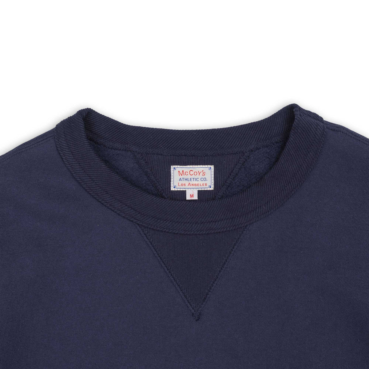 The Real McCoy's 10.oz Loopwheel Sweatshirt Navy-Sweatshirt-Clutch Cafe
