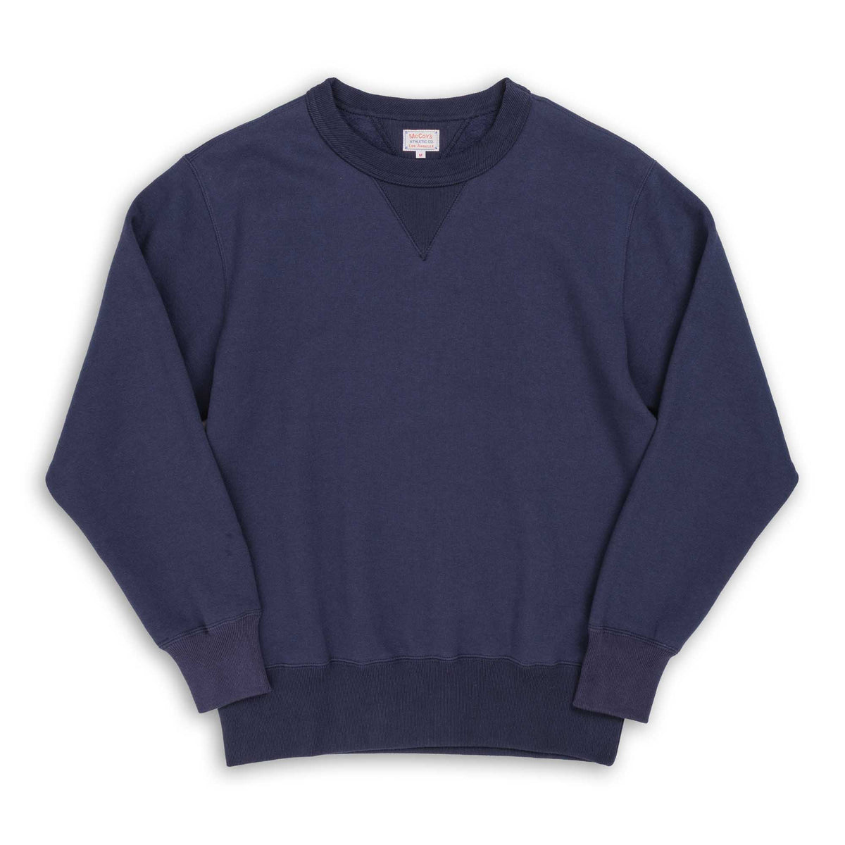 The Real McCoy's 10.oz Loopwheel Sweatshirt Navy-Sweatshirt-Clutch Cafe
