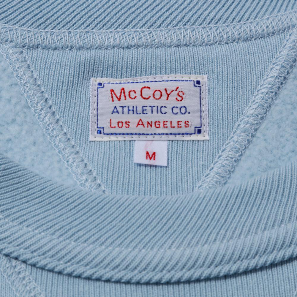 The Real McCoy's 10.oz Loopwheel Sweatshirt Saxe-Sweatshirt-Clutch Cafe