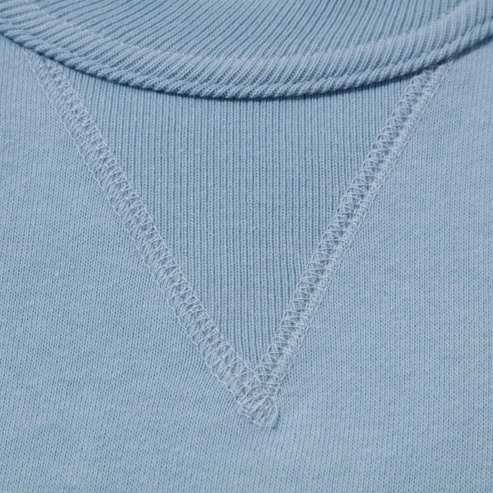 The Real McCoy's 10.oz Loopwheel Sweatshirt Saxe-Sweatshirt-Clutch Cafe