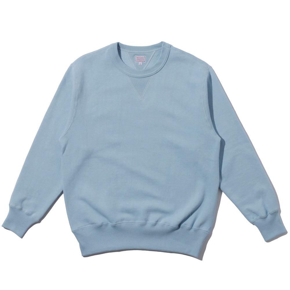 The Real McCoy's 10.oz Loopwheel Sweatshirt Saxe-Sweatshirt-Clutch Cafe