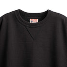 The Real McCoy's 12 oz. Ball Park Crew Neck Sweatshirt Black-Sweatshirt-Clutch Cafe