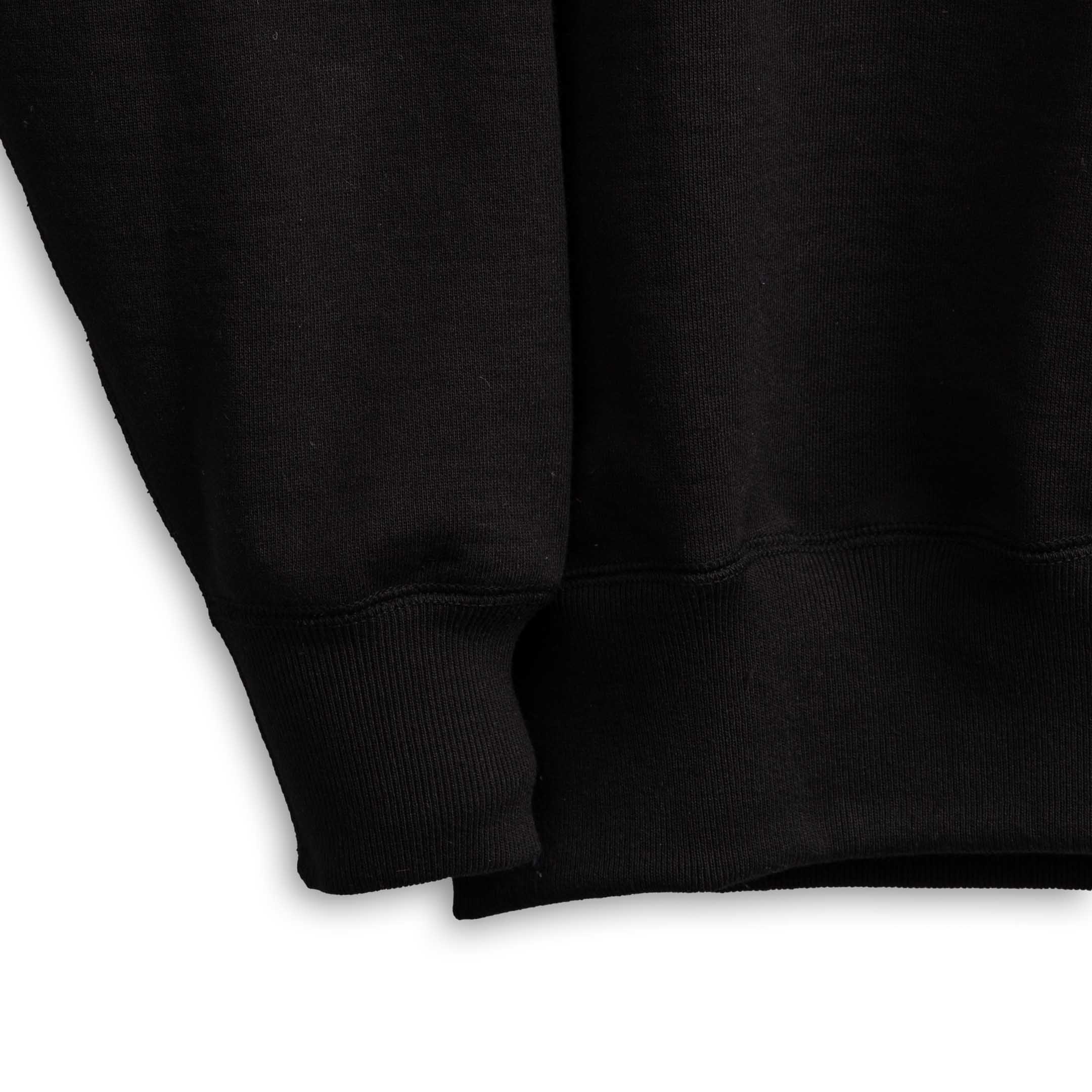 The Real McCoy's 12 oz. Ball Park Crew Neck Sweatshirt Black-Sweatshirt-Clutch Cafe