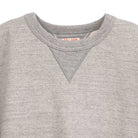 The Real McCoy's 12 oz. Ball Park Crew Neck Sweatshirt Grey-Sweatshirt-Clutch Cafe