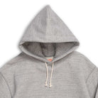 The Real McCoy's 12 oz. Ball Park Hooded Sweatshirt Grey-Hooded Sweatshirt-Clutch Cafe