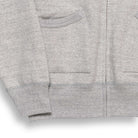 The Real McCoy's 12. oz Ballpark F/Z Hooded Sweatshirt Grey-Hooded Sweatshirt-Clutch Cafe