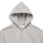 The Real McCoy's 12. oz Ballpark F/Z Hooded Sweatshirt Grey-Hooded Sweatshirt-Clutch Cafe