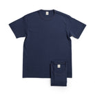 The Real McCoy's 2pcs Pack Tee Navy-T-Shirt-Clutch Cafe