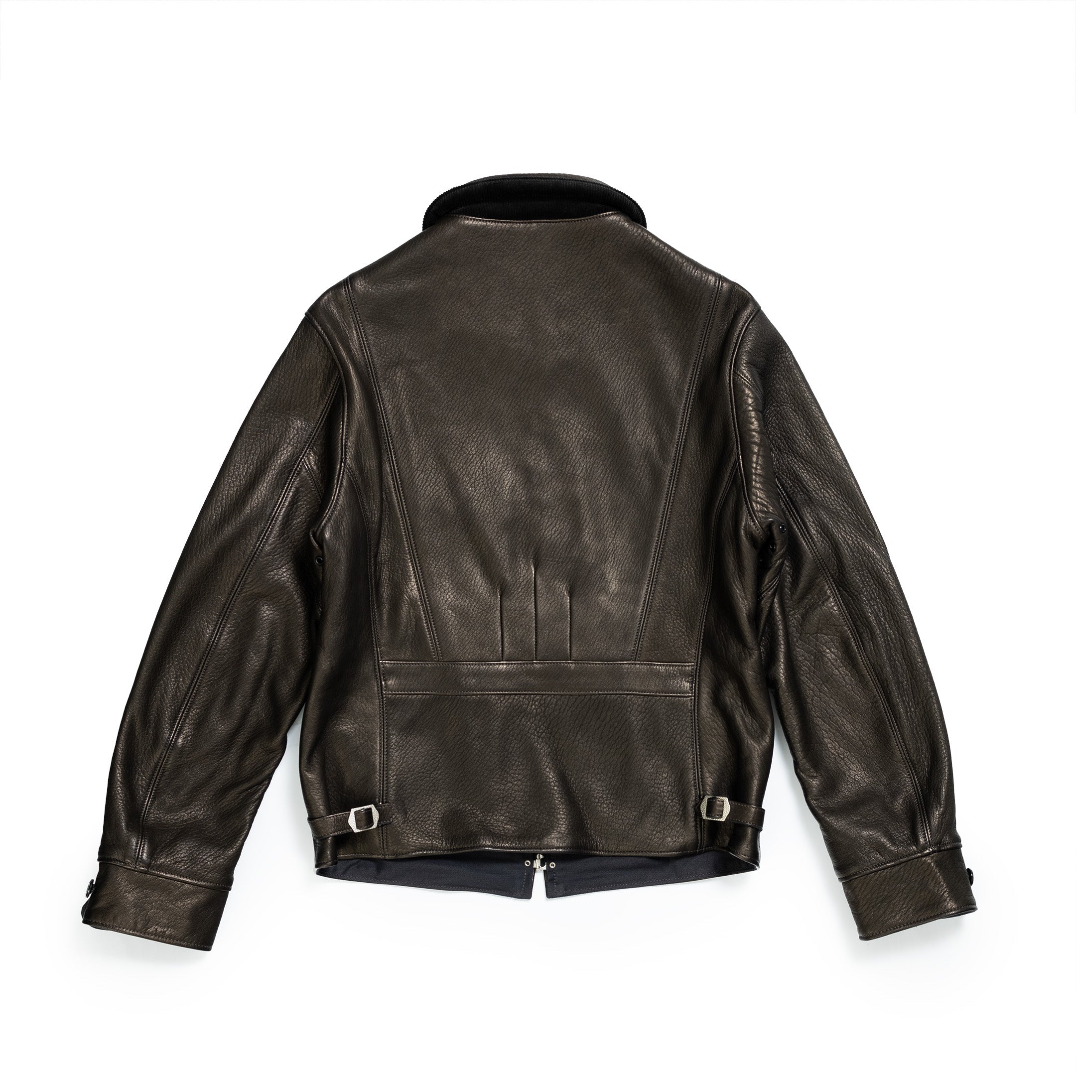 The Real McCoy's 30s Sports Jacket / Freeman Deerskin Black-Leather Jacket-Clutch Cafe