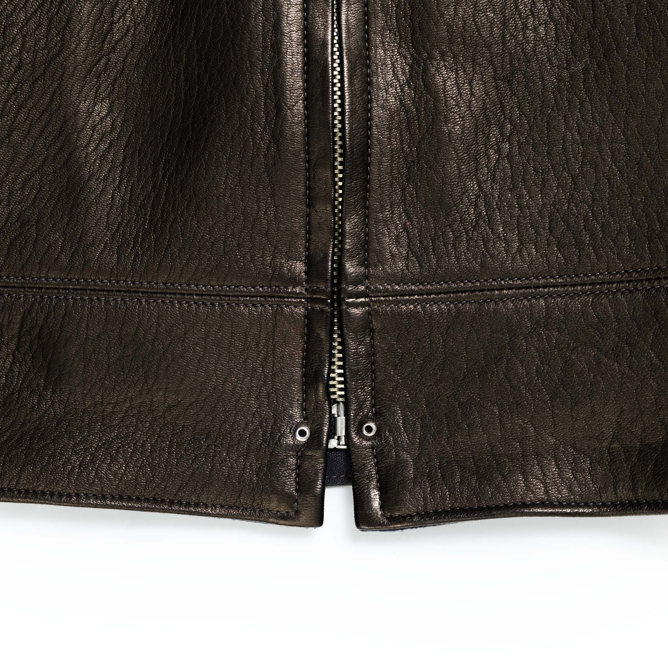 The Real McCoy's 30s Sports Jacket / Freeman Deerskin Black-Leather Jacket-Clutch Cafe