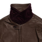 The Real McCoy's 30s Sports Jacket / Freeman Deerskin Brown-Leather Jacket-Clutch Cafe