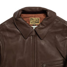 The Real McCoy's 30s Sports Jacket / Freeman Deerskin Brown-Leather Jacket-Clutch Cafe