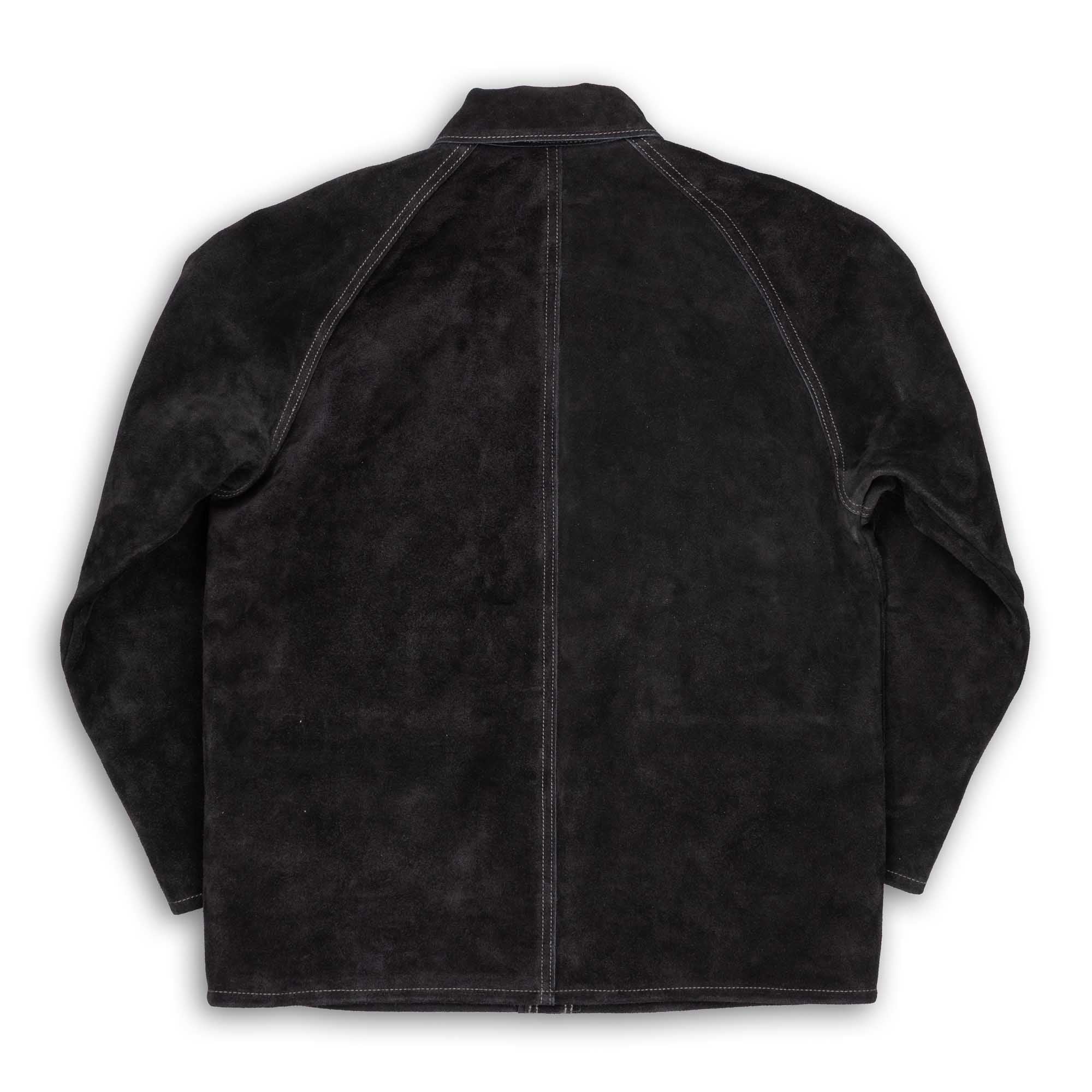 The Real McCoy's 8HU Leather Welder Jacket Black-Leather Jacket-Clutch Cafe