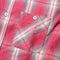 The Real McCoy's 8HU Ombre Check Summer Flannel Shirt Pink-Shirt-Clutch Cafe